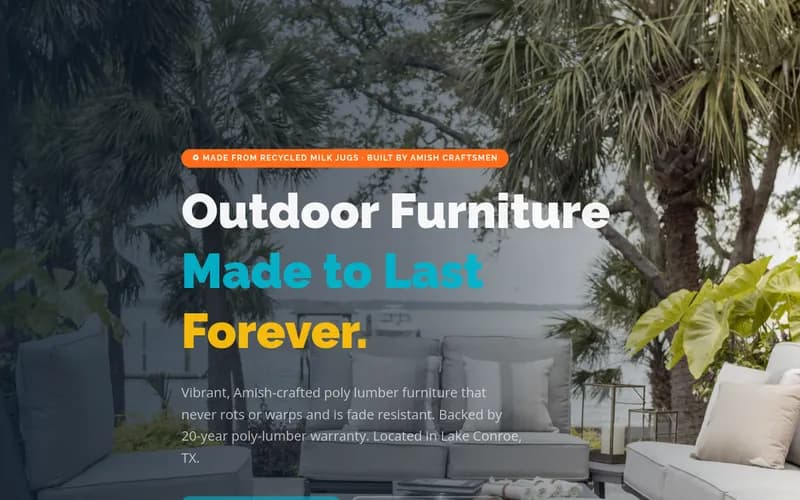 Magnolia Outdoor Living website