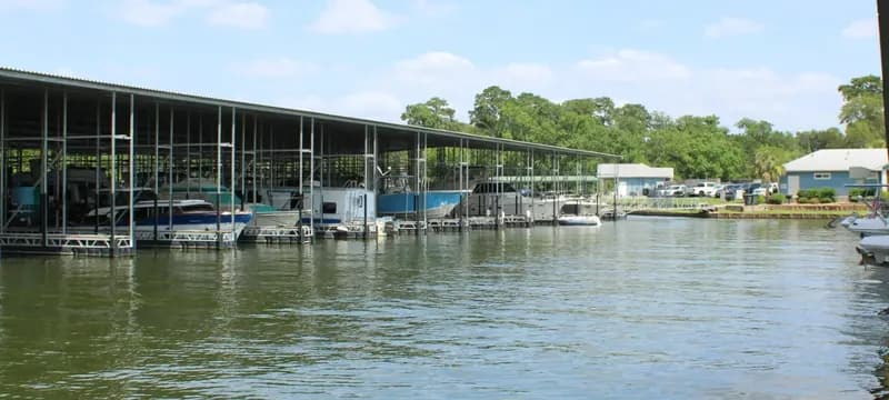 Screenshot of the The Palms Marina website